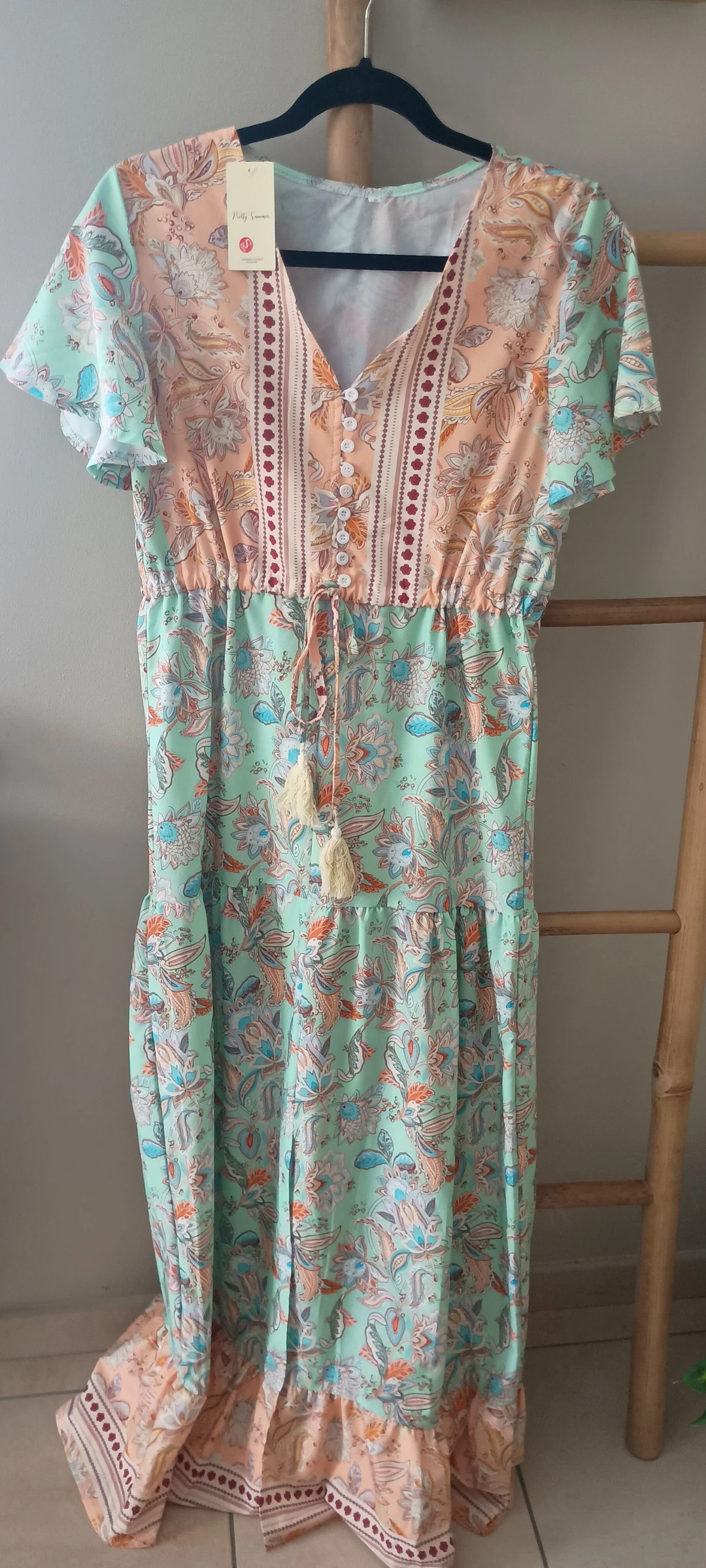 💥 Robe bohème colorée